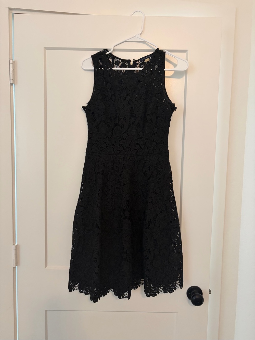 Tommy Hilfiger Black Lace Midi Dress